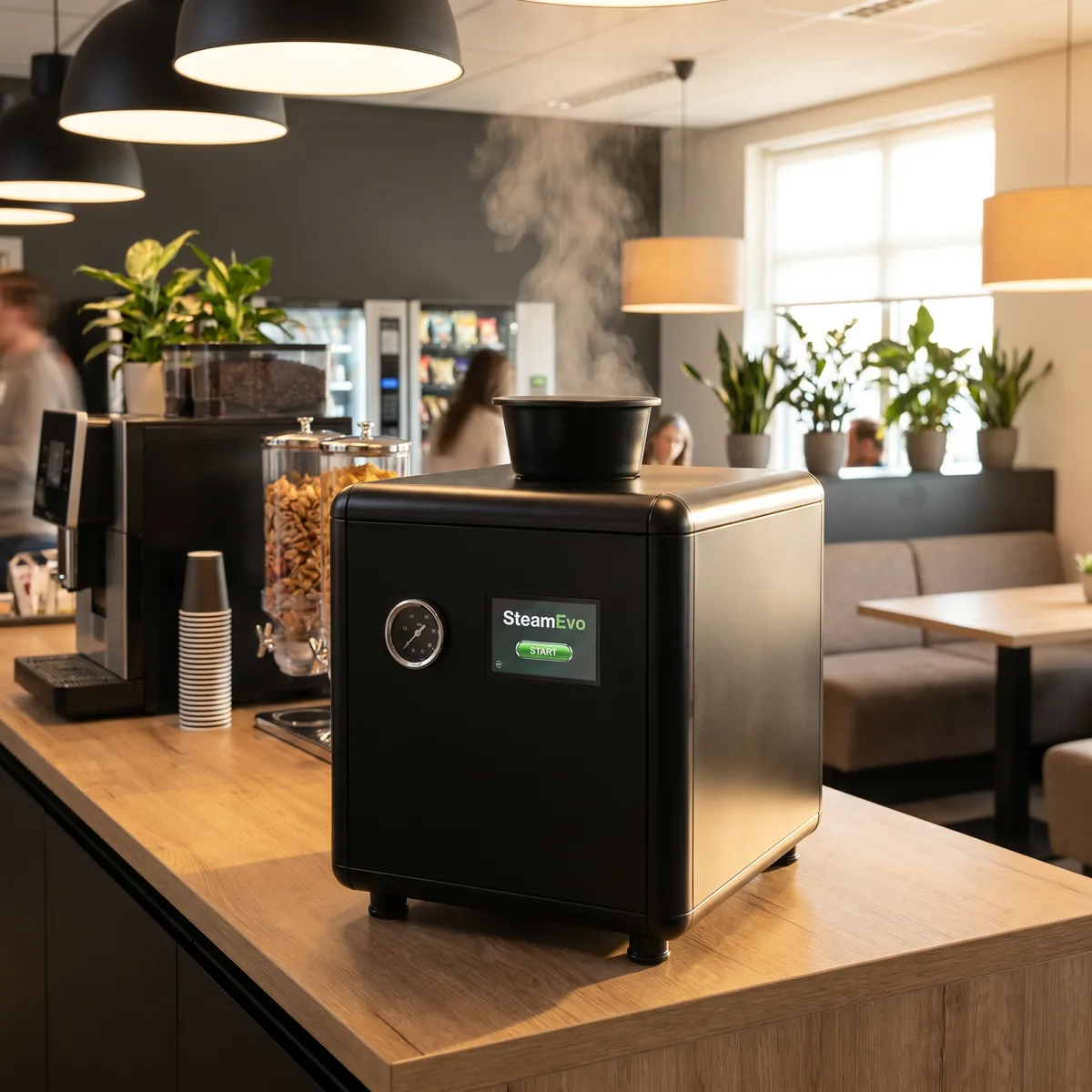 SteamEvo Self-Service Einsatz